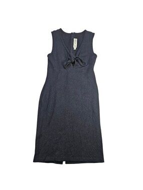 St. John Collection Sleeveless Knit Midi Pencil Dress Women’s Size 4 Black